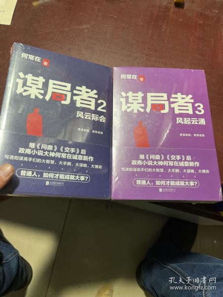 谋局者2风云际会、谋局者3风起云涌（2册合售）