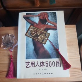 《艺用人体500图》(裸体人体摄影人体艺术)[库存书架书·内页全新未使用·自然旧·板板正正·八角尖尖·详见描述及书影]【正版实物·按图发货】