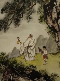 【文星阁保真字画】吕培明  山东著名山水画家。