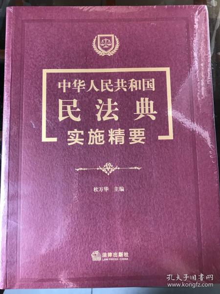 中华人民共和国民法典实施精要