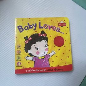 幼儿英文绘本 纸板书Baby loves peek a book
