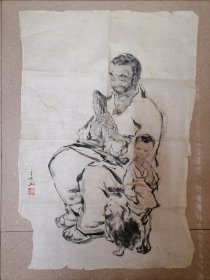 杨之光人物画