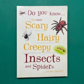 外文原版Insects and Spiders昆虫和蜘蛛