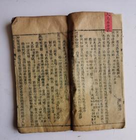 【孤本】清代康熙五十年《良朋彚集經驗神方》医方著作，卷三、卷四，两卷合辑本，内容完整。又名《良朋汇集》。清·孙伟撰。刊于康熙五十年（辛卯1711年）。本书是验方汇编，内容包括临床各科。分为中风、伤气、中寒、瘟疫等132门，载方约1600余首，在卷四终后有補遗一些经验神方。现存刊五卷本。罕见的清代早期验方神方汇编木刻板，全部是清代初期经验神方。非常珍贵！很值得收藏。