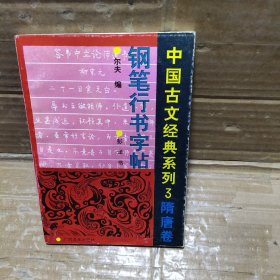 中国古文经典系列 3   隋唐卷   钢笔行书字帖