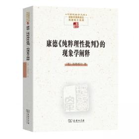 康德《纯粹理性批判》的现象学阐释(中国现象学文库·现象学原典译丛·海德格尔系列)