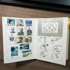 《老邮票》一集全，包含110多张老邮票，大多未使用，内容丰富，品相好，所有图已拍！