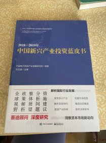 （未开封）2018―2019年中国新兴产业投资蓝皮书