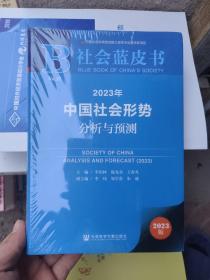 社会蓝皮书：2023年中国社会形势分析与预测