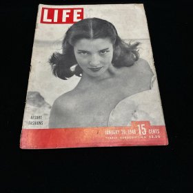 民国期刊：LIFE 美国生活杂志  1948年1月26日出版   大量照片和报道  八开本