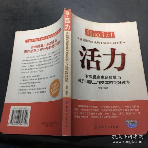 活力：有效提高生命质量与提升团队工作效率的绝好读本