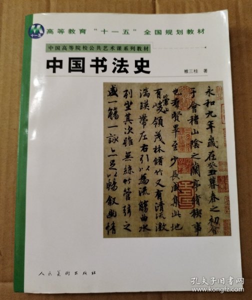 中国书法史(中国高等院校公共艺术课系列教材)