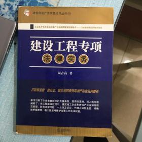 建筑房地产法实务指导丛书19：建设工程专项法律实务