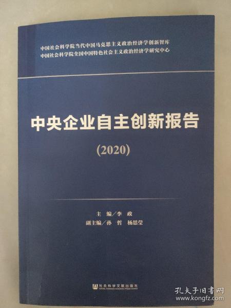 中央企业自主创新报告（2020）