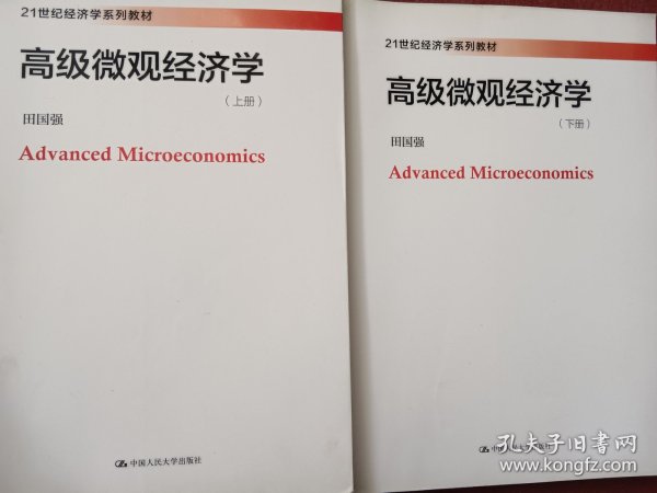 高级微观经济学(21世纪经济学系列教材)