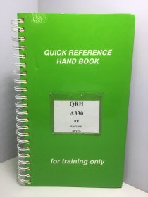 QUICK REFERENCE HAND BOOK  QRH  A330（英文版）