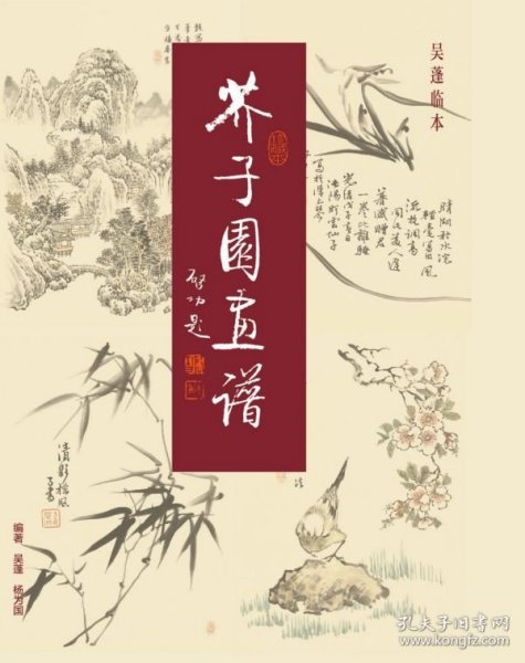 芥子园画谱(共3册珍藏本彩色版)(精) 9787563335930 编者:吴蓬//杨为国|责编:唐长兴//吴晓斌 广西师大