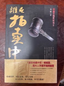 中国文物黑皮书2  谁在拍卖中国 吴树著  山西人民出版社