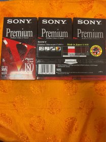 索尼 SONY E-180录像带 (10盘）正版，全新，未开封