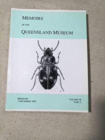 MEMOIRS OF THE QUEENSLAND MUSEUM[昆士兰博物馆回忆录]VOLUME 38 PART2