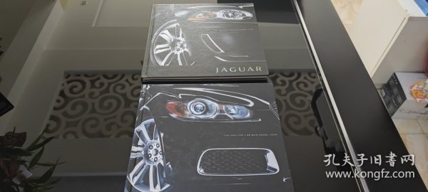 汽车画册 汽车宣传册 捷豹宣传册 XF XK jaguar 英文版 2册合售