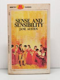 Minster Classics 1968年版  简·奥斯汀 《理智与情感》 Sense and Sensibility by Jane Austen（英国文学）