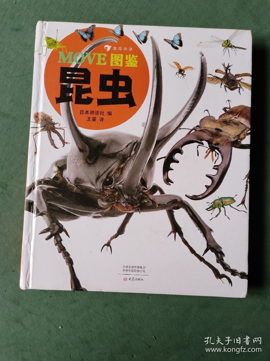 MOVE图鉴昆虫（日本讲谈社当家科普图鉴，原版销量超200万！探索奇妙有趣的真实昆虫世界）浪花朵朵