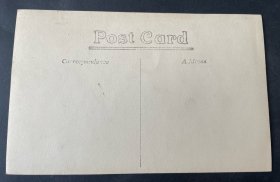 民国租界车夫等货银盐明信片