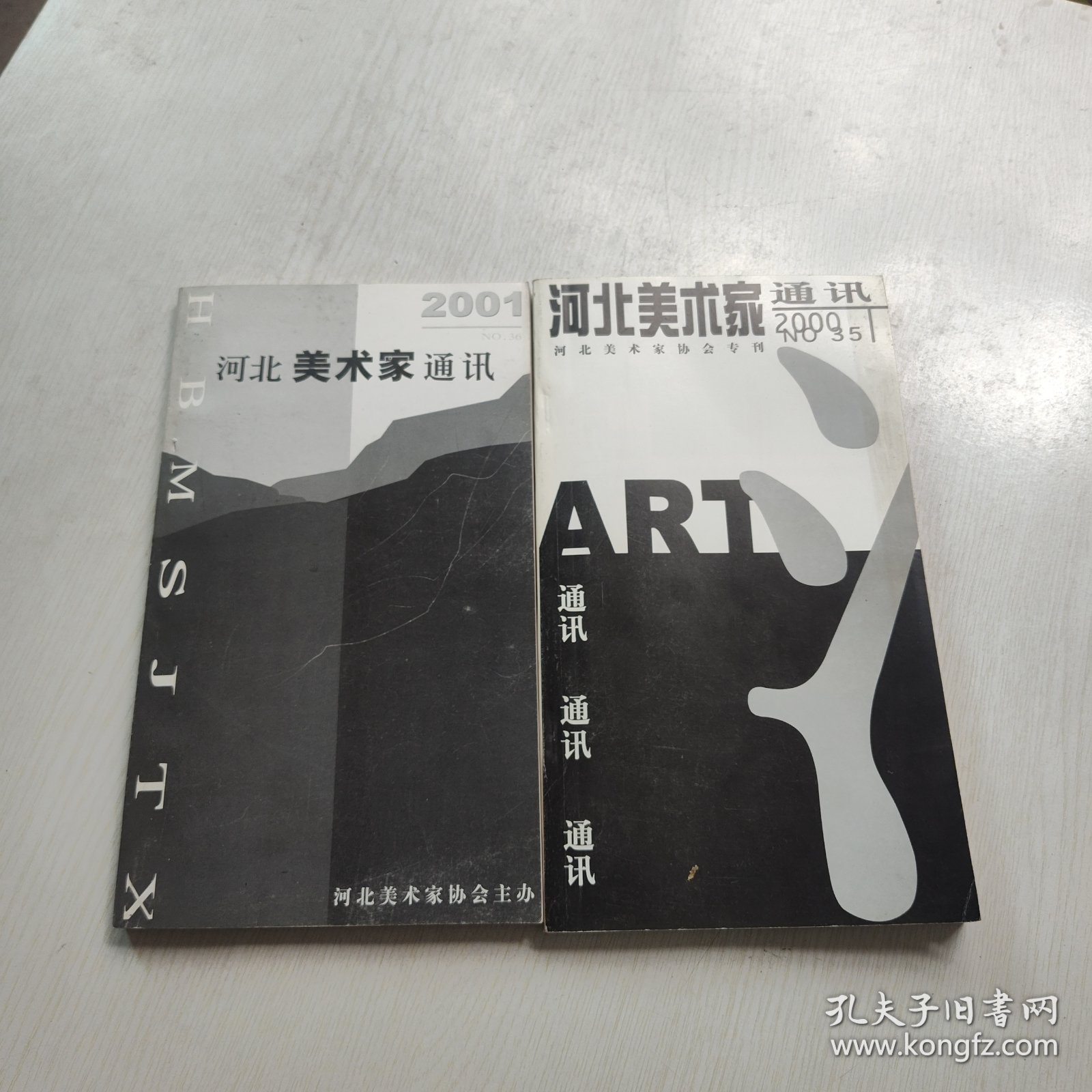 河北美术家通讯2000+2001两期