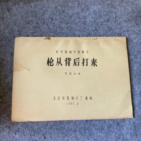 彩色遮幅式故事片：枪从背后打来 (完成台本).