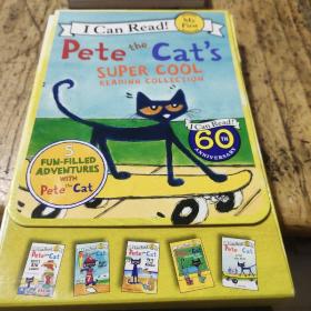 Pete the Cat's Super Cool Reading Collection (My First I Can Read)皮特猫的超级阅读