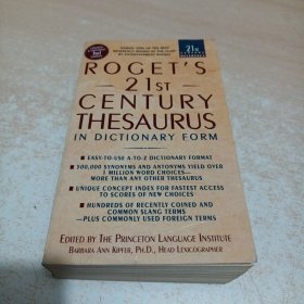 Roget's 21st Century Thesaurus: In Dictionary Form