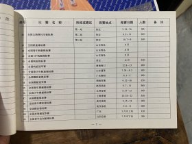 《2000年全国体育竞赛招标计划》《2000年全国体育竞赛计划》