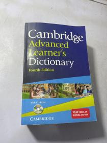 Cambridge Advanced Learner's Dictionary with CD-ROM剑桥高阶最新词典，第四版，附CD 英文原版