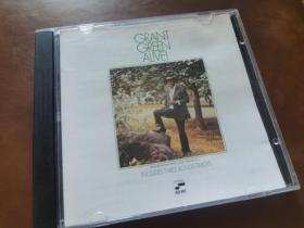 蓝点爵士名盘Grant Green Alive! 吉他大师 CD(光盘全新无划痕)