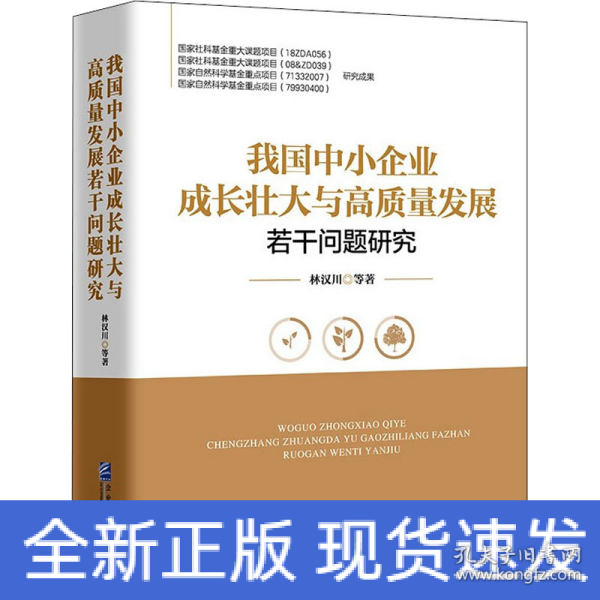 我国中小企业成长壮大与高质量发展若干问题研究