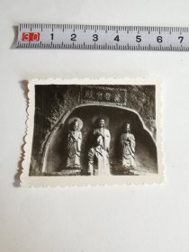 老照片-----《紫云宝殿前留影》