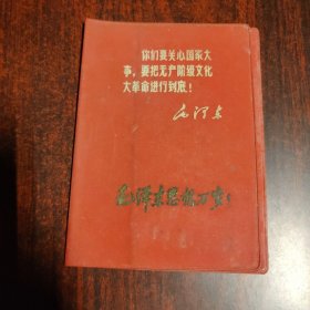 毛泽东思想万岁塑料封套一个