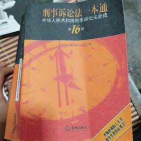 刑事诉讼法一本通：中华人民共和国刑事诉讼法总成（第16版）