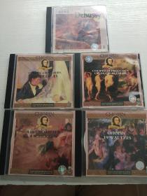 碟片  goerlasting Classic CHOPIN 五盒合售 有以图片为准