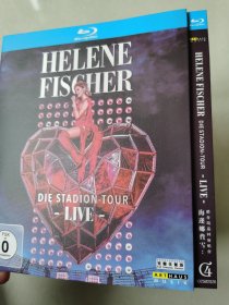 HELENE FISCHER 海莲娜费雪-体育场巡回演唱会 BD蓝光 DVD 1碟【碟片无划痕】