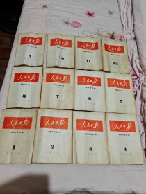 1992年人民日报缩印合订本全年12本