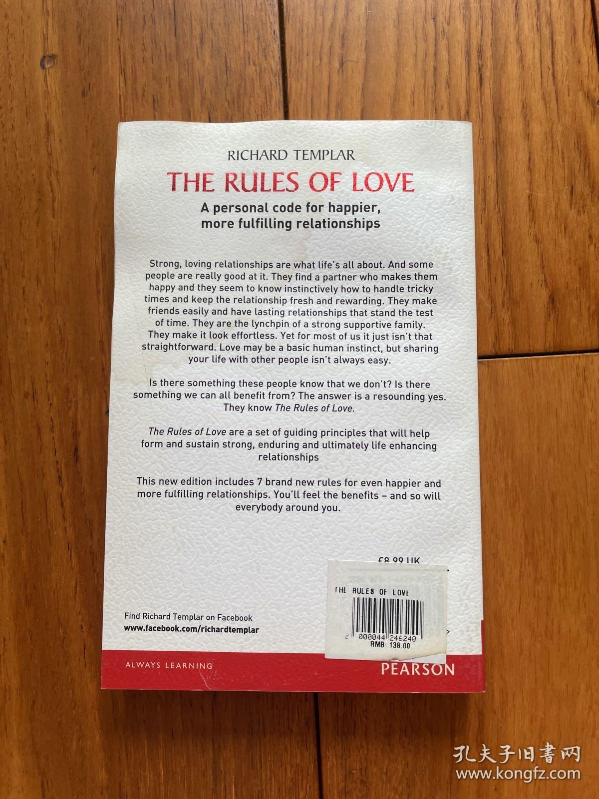 The Rules of Love: A Personal Code for Happier, More Fulfilling Relationships