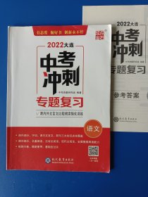 中考冲刺 语文 2022 专题复习 文言文比较阅读。曾有两页字，已涂盖，不影响使用。