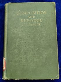 COMPOSITION AND RHETORIC CLIPPINGER（馆藏）精装 32开 1912年版