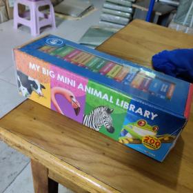 点读版，英文童书 动物园 my big mini animal library 20本