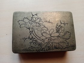 老刻铜墨盒