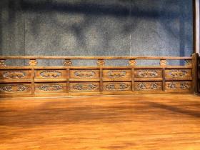 古董传世木器明清老家具清代海南黄花梨架子床