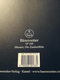 Mozart Bärenreiter Urtext KV620
德国 骑熊士 正版：莫扎特乐谱 ( 平装英文版  )