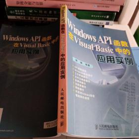 《Windoas API函数在Visual Basic中的应用实例》【无光盘。正版现货，品如图】